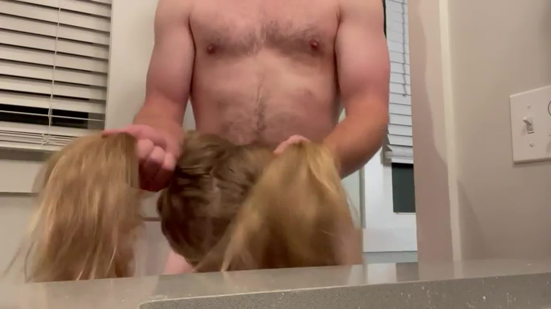 She loves a face fuck  - free porn video