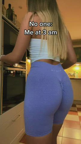 i always dreamed about getting railed in my kitchen at 3 am - free porn video