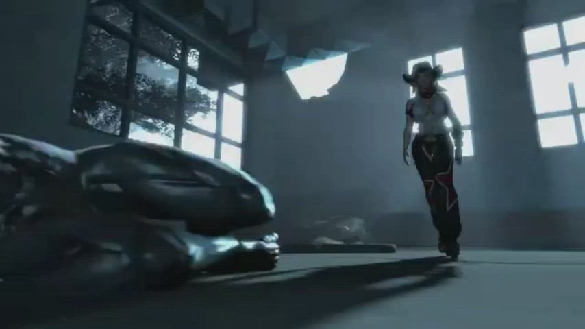 Tina vs Monster WIPs (PerfectDeadbea)t (dead or alive) - free porn video