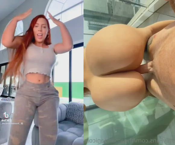 Phat ass tiktok vs reality 👇 - free porn video