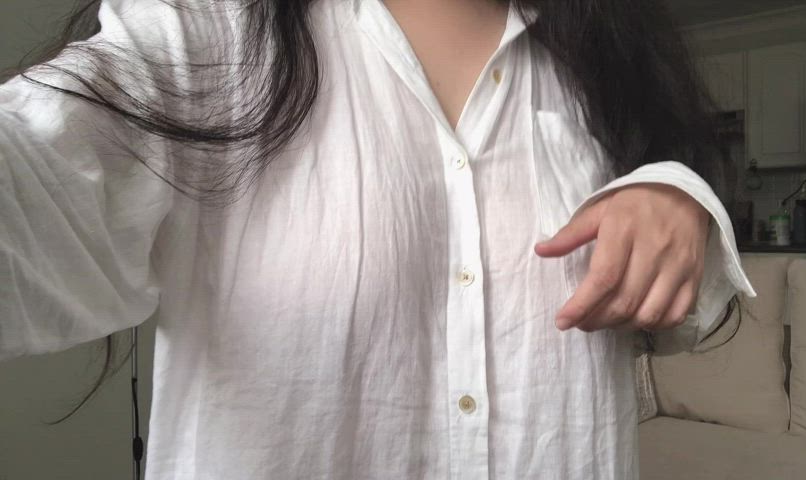 Want to see my Asian G-cups? - free porn video