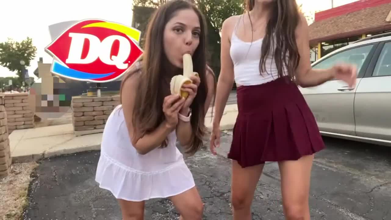 Our hobby is seeing how much we can get away with [GIF] - free porn video