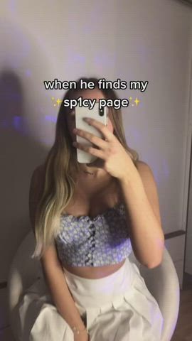 i want you to go under this skirt... - free porn video