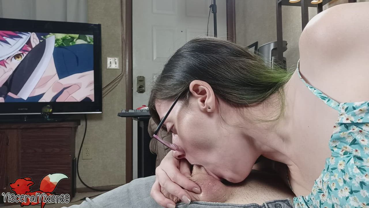 OC: I love just getting to use my roommate's cock as I please! - free porn video