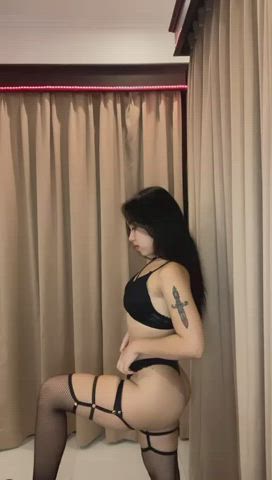 I really feel like I'm made for this outfit.. Or you want me to take it off? - free porn video
