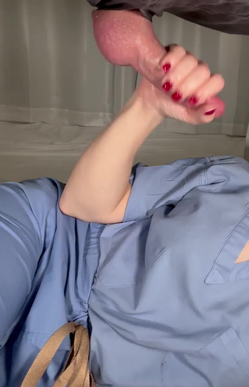 The healing hands of Nurse Nikki. Patient satisfaction is up, but so are readmissions ;) - free porn video