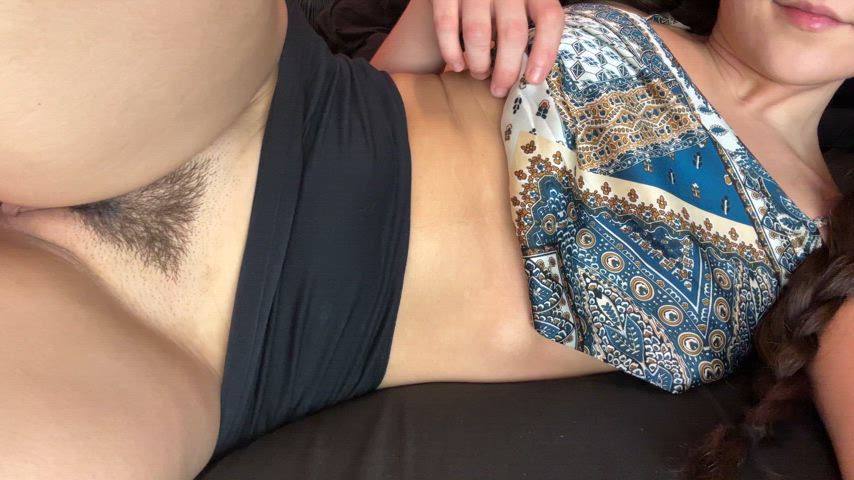 I'm only feel myself comfortable when I have a little bush - free porn video