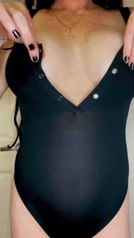 Sometimes I curse having big tits 😉 - free porn video