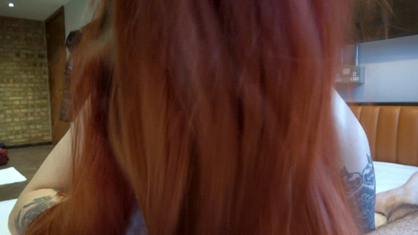 I am a redhead tornado on dicks! - free porn video