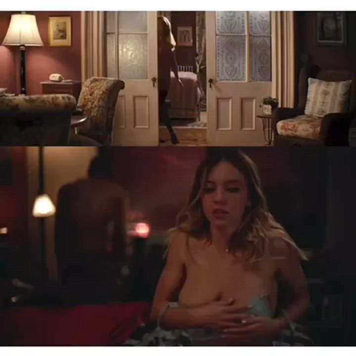 Thinking about how Margot Robbie and Sydney Sweeney were both the same age (21) when they made their nude debuts - free porn video
