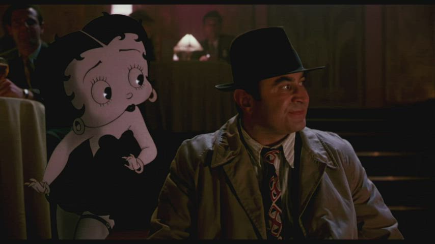 In the Original Unedited Movie “Who Framed Roger Rabbit” (1988), Betty Boop’s Dress Slips To Reveal Her Nipples For One Frame - free porn video
