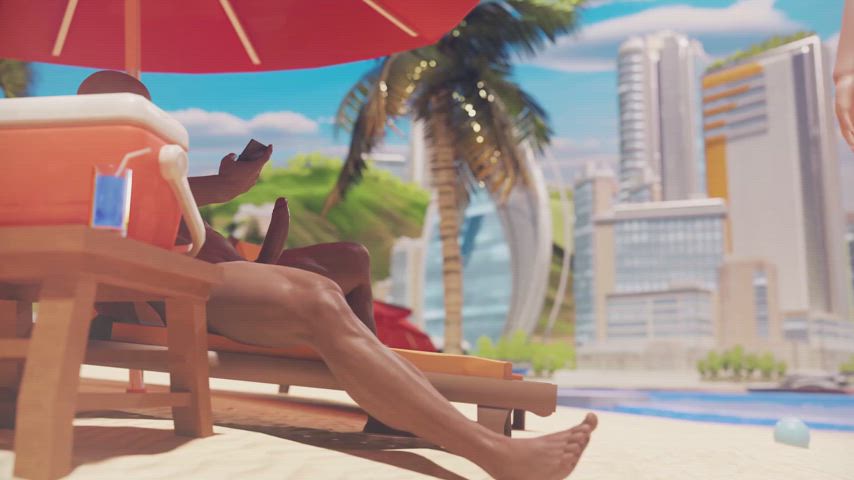 Tracer At The Beach - free porn video