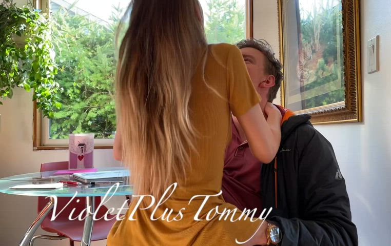 I love bouncing on his cock. I’ll do it anywhere in the house - free porn video