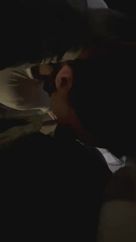 Dinner and drinks last night led to some steamy car sex in a public parking garage. He and I were so horny we couldn’t wait. - free porn video