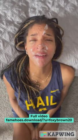 Exotic Beauty plays with cum - free porn video
