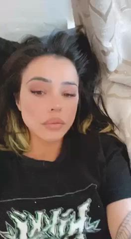 Secretly fucking myself while he sleeps ;) [gif] - free porn video