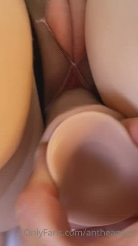 TEEN🔥TAKE🍆 TITS DILDO💦 IN PUSSY[A/F] GET IN LINKS✔️ - free porn video