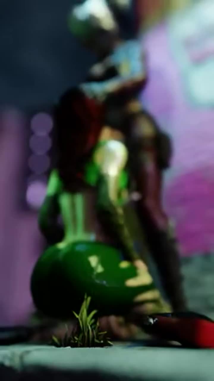 Harley Quinn Poison Iv Deepthroat Porn GIF by marxvii - free porn video
