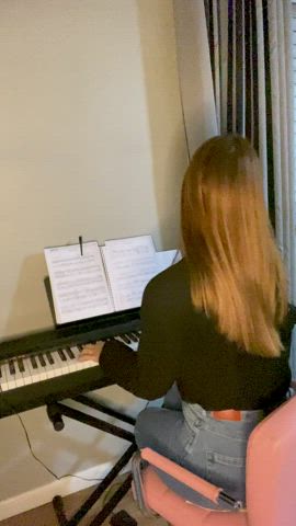 Picking the soundtrack to our baby making session - free porn video