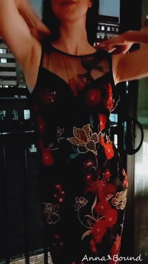 Got back from the theater and thought I'd put on a show of my own 😏 [gif] - free porn video