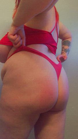 Pull down my tiny thong and spank me hard - free porn video