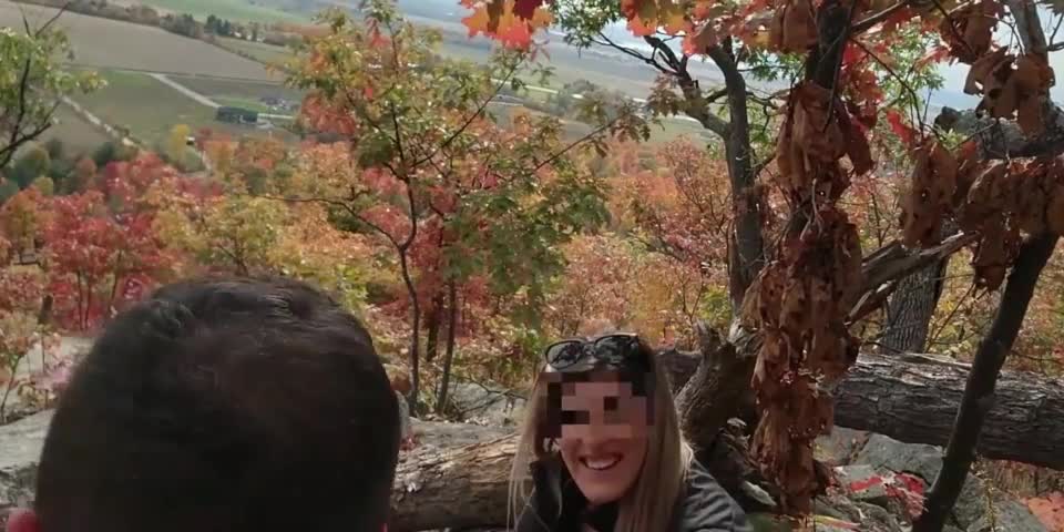 That time I got caught banging a stranger during a hike - free porn video