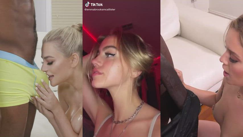 Goon away bbc tiktok splitscreen addicts - free porn video
