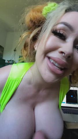 Just a fake titted cum dump - free porn video