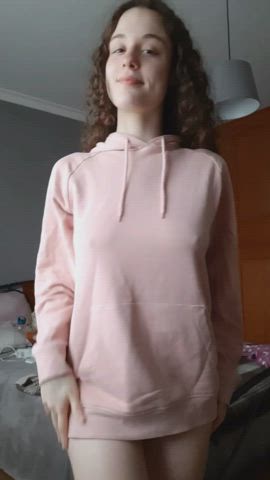 [GIF] Imagine I rent out your apartment. This is my daily outfit. you moving in? [OC] - free porn video