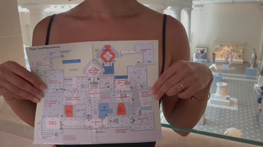 How often do you see real titties in the MET [gif] - free porn video