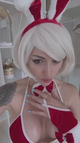 2B Christmas (Lera Himera) [Nier: Automata] - free porn video
