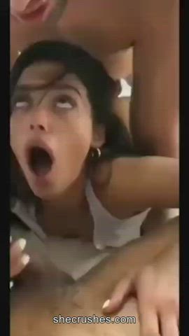 When your buddy invites you to share his new gf - free porn video