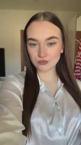 Imagine the both of us at work, just you and me in one room while you are slowly unbuttoning my blouse... - free porn video