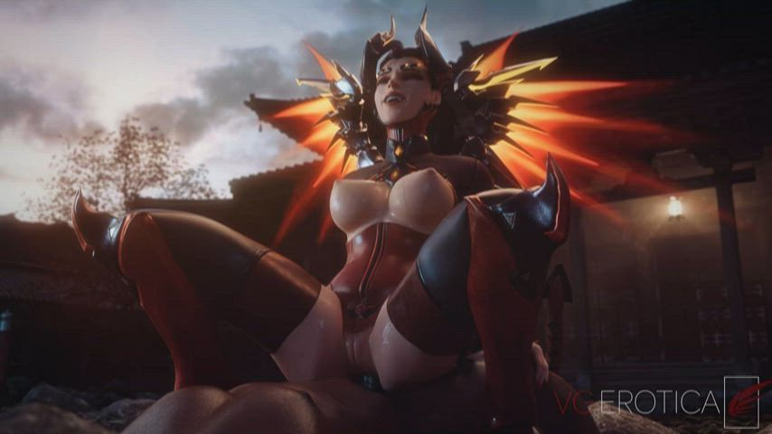 Devil Mercy (VG Erotica) [Overwatch] - free porn video