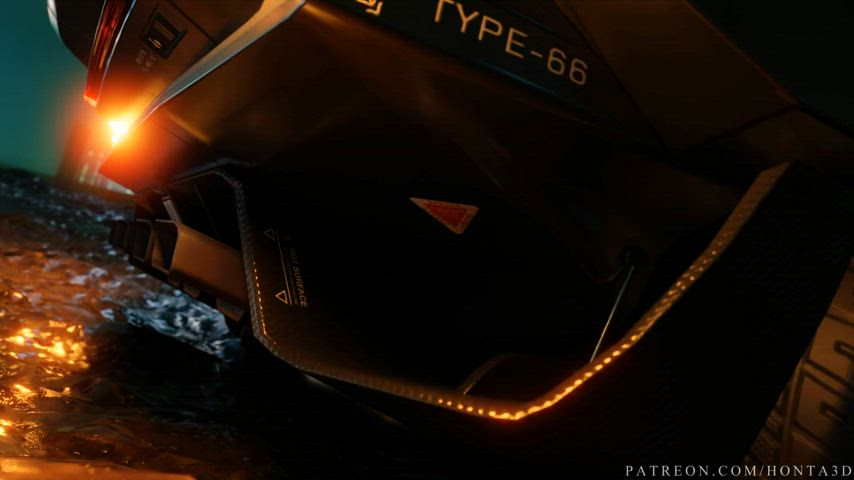 Judy - "Taken for a ride" (honta) [Cyberpunk 2077] - free porn video