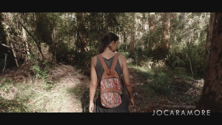 Got a blowjob on this nature hike! - free porn video