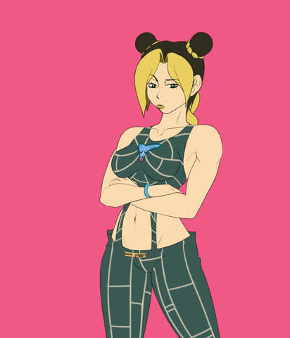 Jolyne flashing (Scrabble007) [JOJO'S BIZARRE ADVENTURE] - free porn video