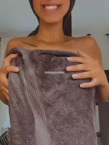 Busty petite in fishnet! - free porn video
