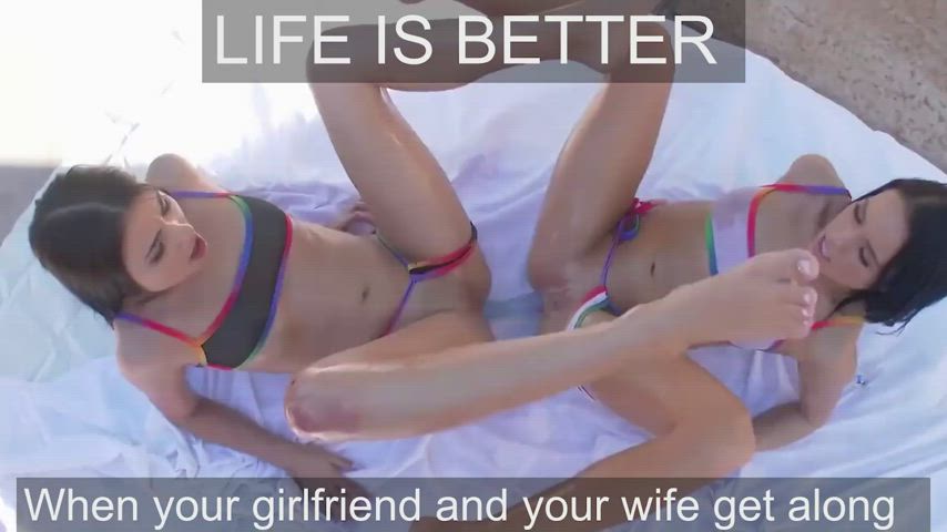 Isn't it great to get along? - free porn video