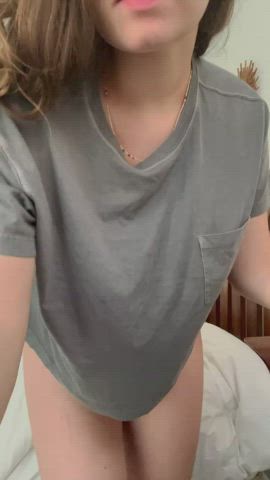 Did you expect a 19(f)yr old to have such big bouncing boobies? - free porn video