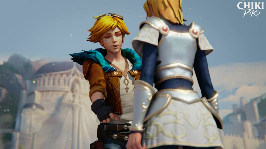Lux and Ezreal (Chikipiko)[League of Legends] - free porn video
