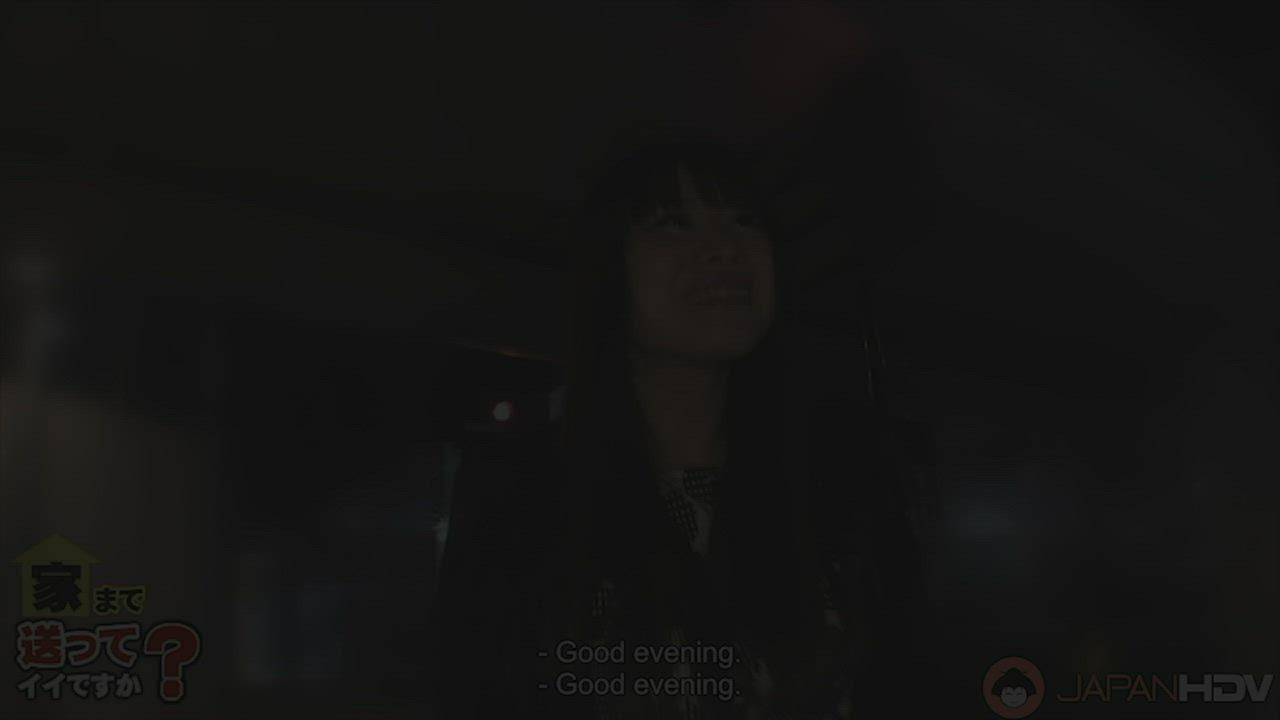 Eri Makino gets asked to film a TV show when she misses her late night train - free porn video