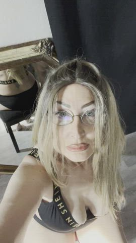 do you like how I move around in my underwear? Check out my profile and see how I move around naked 😈 - free porn video
