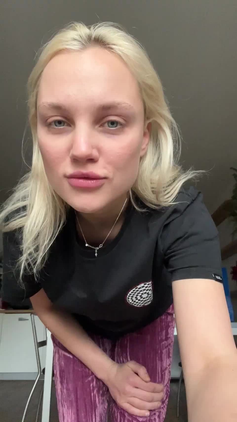 let me pleasure you with my tiny pale body - free porn video