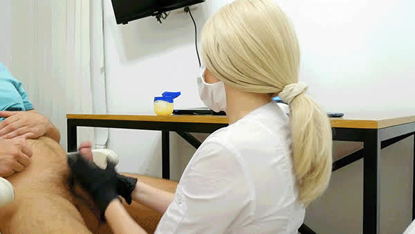 I help my patients. Even when they need to submit sperm for analysis - free porn video
