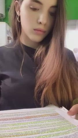School is boring… I have better things to do with you haha - free porn video