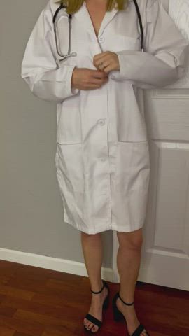 Maybe a little strip from a real doctor will help you with your boner - free porn video