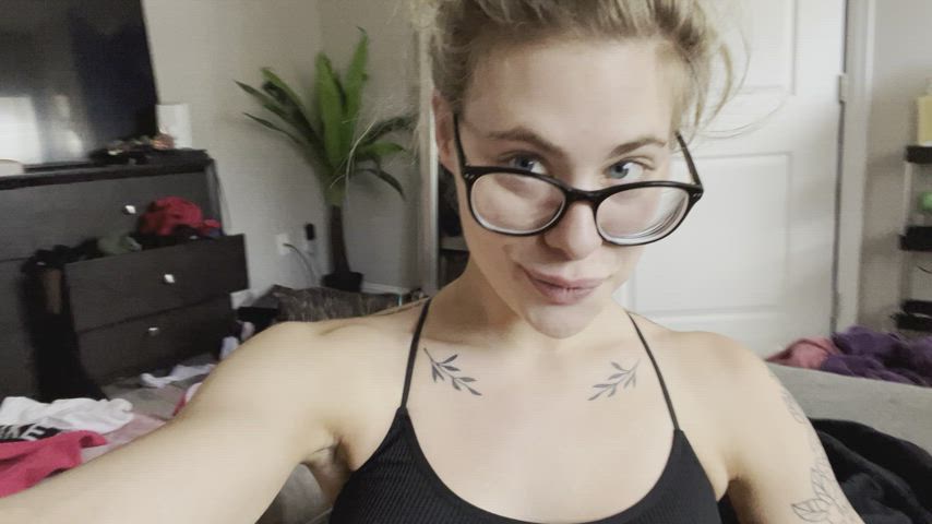 My nipples get hard sooooo easily :P - free porn video