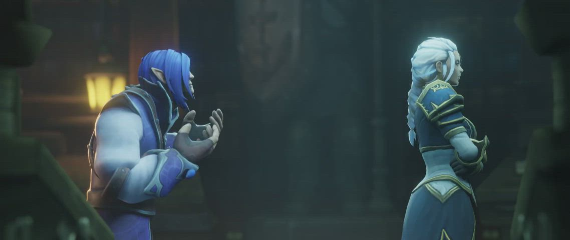 Jaina Proudmoore and Dragon (ZMSFM) [World of Warcraft] - free porn video