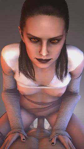 Dark Rey Rides You to the Dark Side - [Skeletron27] - free porn video